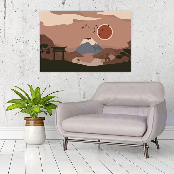 Slika - Japan N⁰1 (90x60 cm)