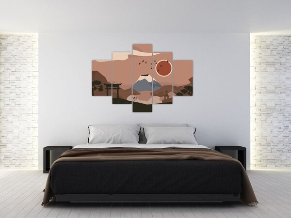Slika - Japan N⁰1 (150x105 cm)