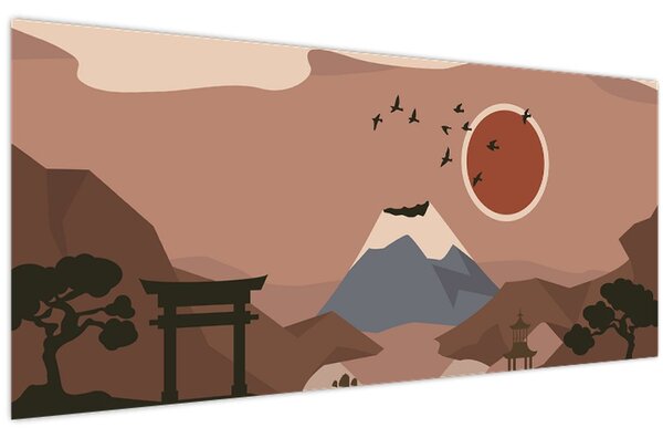 Slika - Japan N⁰1 (120x50 cm)