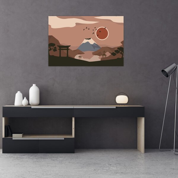 Slika - Japan N⁰1 (90x60 cm)