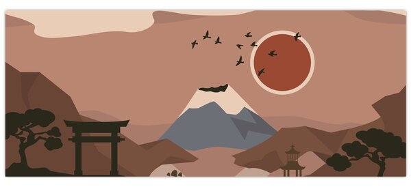 Slika - Japan N⁰1 (120x50 cm)