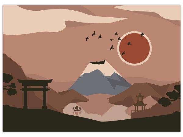 Slika - Japan N⁰1 (70x50 cm)