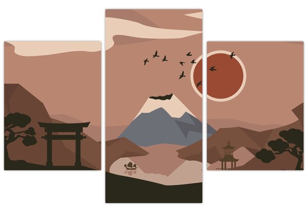 Slika - Japan N⁰1 (90x60 cm)