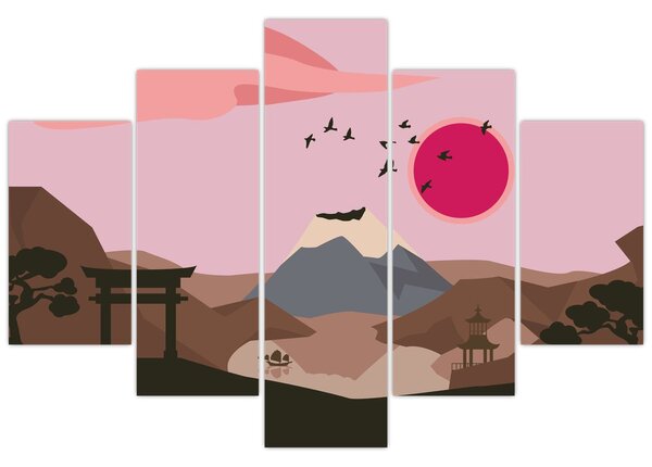 Slika - Japan N⁰2 (150x105 cm)
