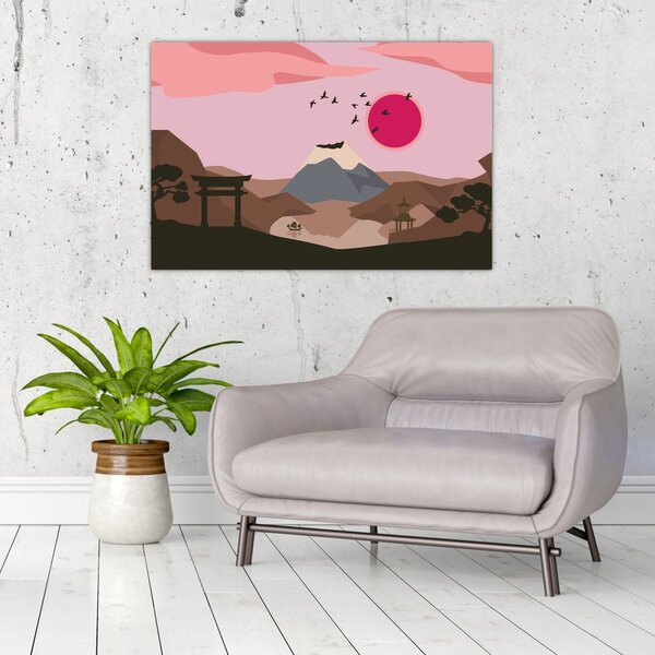 Slika - Japan N⁰2 (90x60 cm)