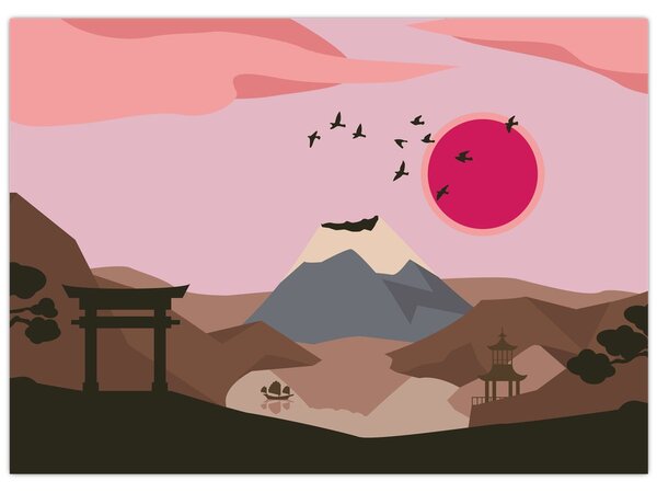 Slika - Japan N⁰2 (70x50 cm)