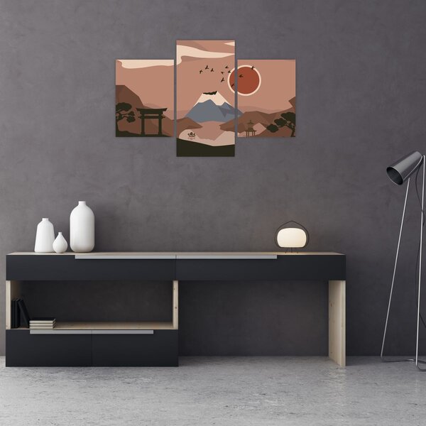 Slika - Japan N⁰1 (90x60 cm)