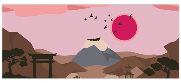Slika - Japan N⁰2 (120x50 cm)