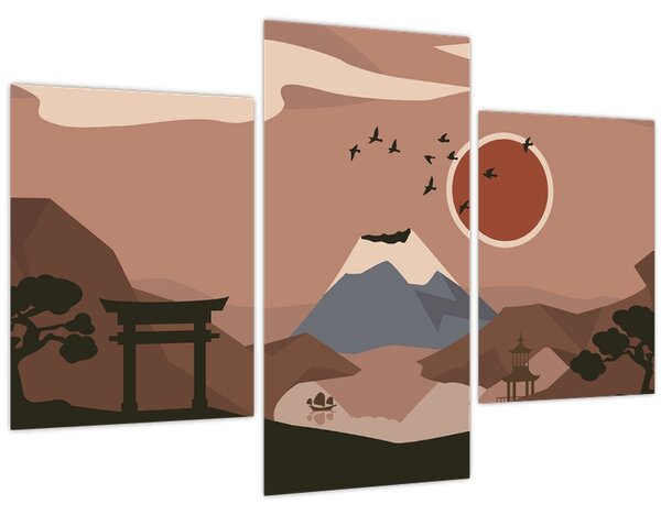 Slika - Japan N⁰1 (90x60 cm)