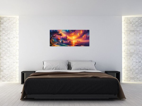 Slika - Magični svijet (120x50 cm)