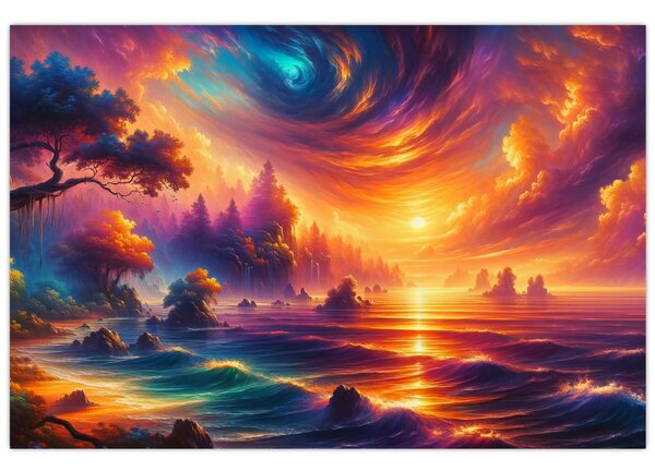 Slika - Magični svijet (90x60 cm)
