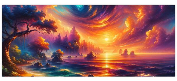 Slika - Magični svijet (120x50 cm)