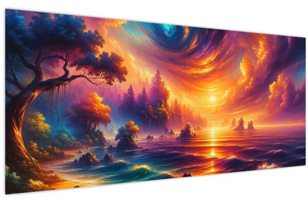Slika - Magični svijet (120x50 cm)