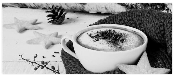 Slika - Zimski cappuccino (120x50 cm)