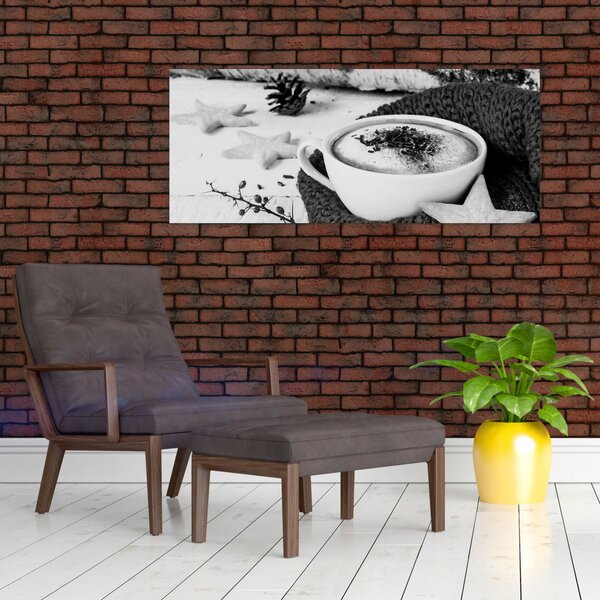Slika - Zimski cappuccino (120x50 cm)