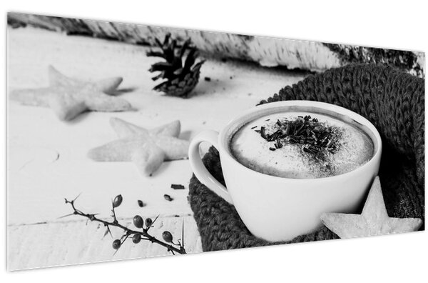 Slika - Zimski cappuccino (120x50 cm)