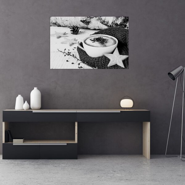 Slika - Zimski cappuccino (90x60 cm)