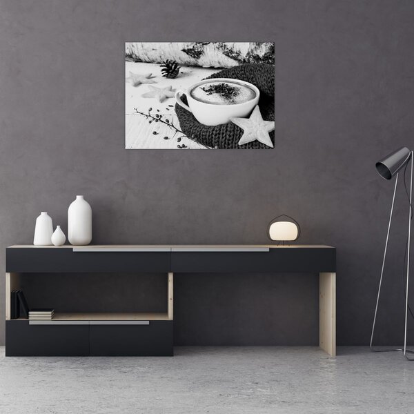 Slika - Zimski cappuccino (70x50 cm)