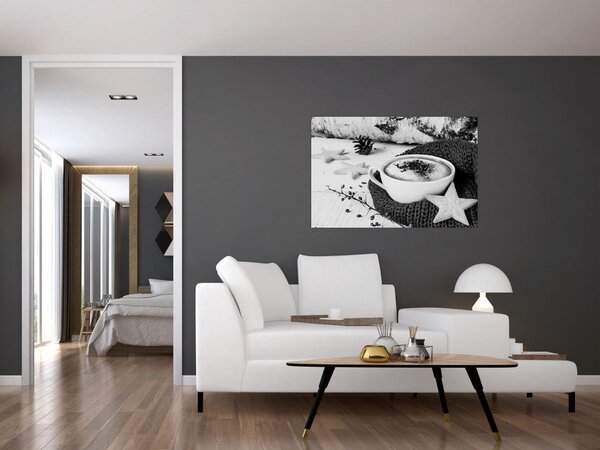 Slika - Zimski cappuccino (90x60 cm)