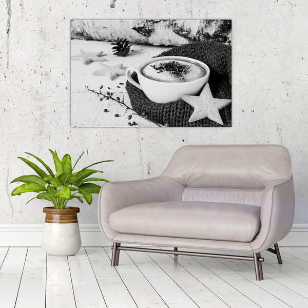 Slika - Zimski cappuccino (90x60 cm)