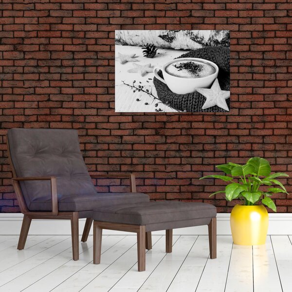 Slika - Zimski cappuccino (70x50 cm)