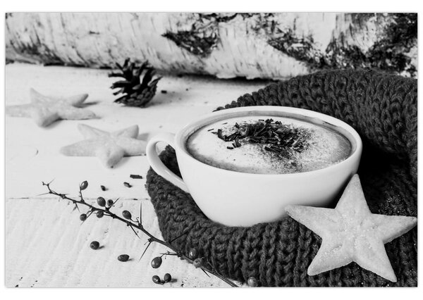 Slika - Zimski cappuccino (90x60 cm)
