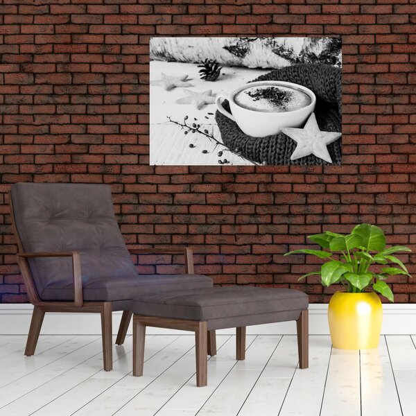 Slika - Zimski cappuccino (90x60 cm)