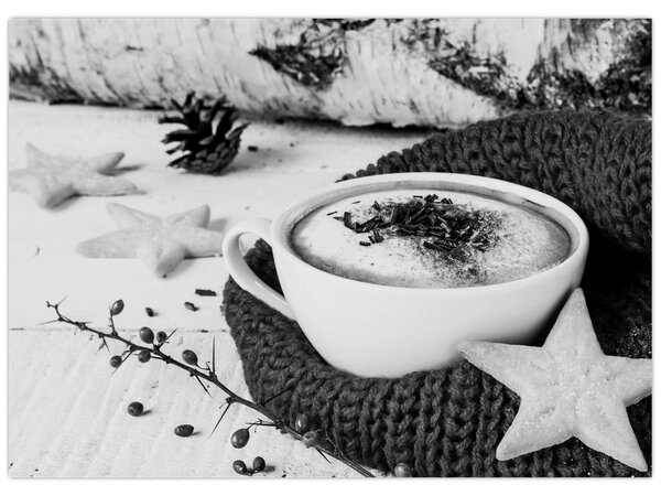 Slika - Zimski cappuccino (70x50 cm)