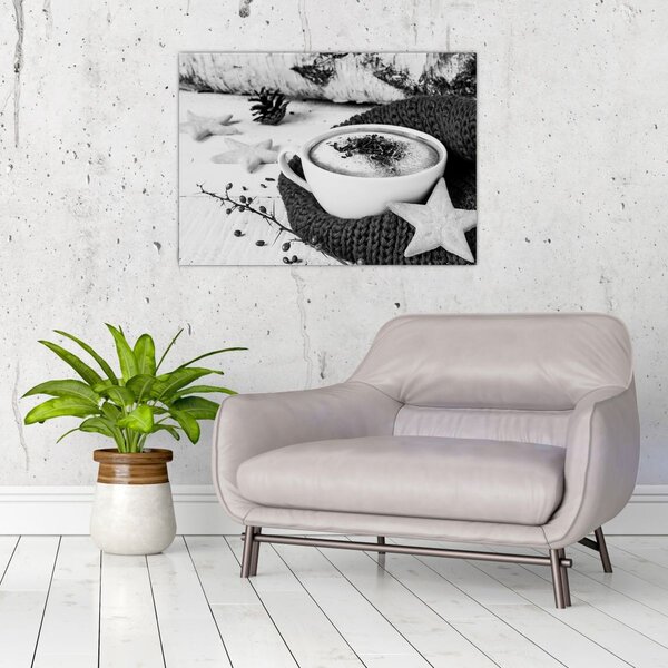 Slika - Zimski cappuccino (70x50 cm)