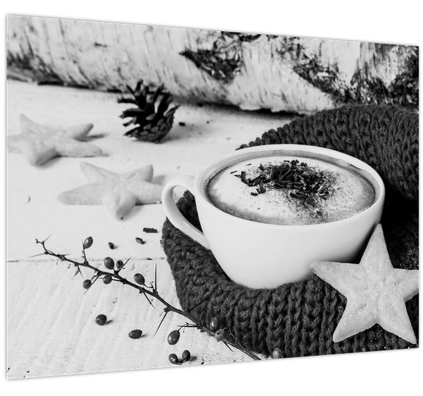 Slika - Zimski cappuccino (70x50 cm)
