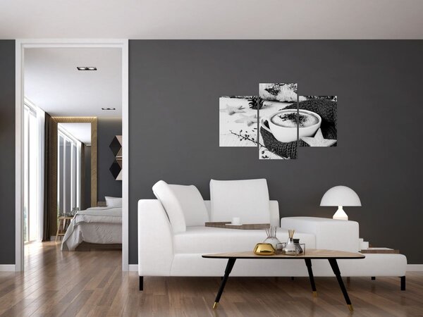 Slika - Zimski cappuccino (90x60 cm)