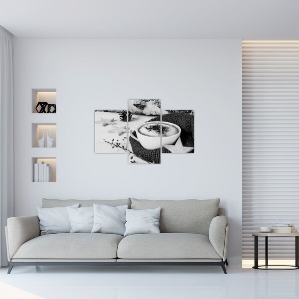 Slika - Zimski cappuccino (90x60 cm)