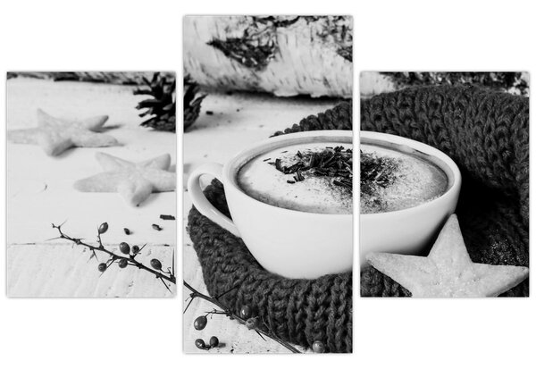 Slika - Zimski cappuccino (90x60 cm)