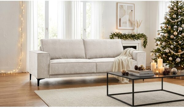 Krem sofa 224 cm Copenhagen – Scandic