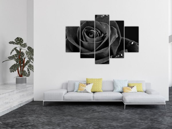 Slika - Grimizna ruža (150x105 cm)