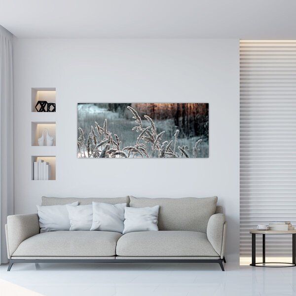 Slika - Smrznuta livada (120x50 cm)