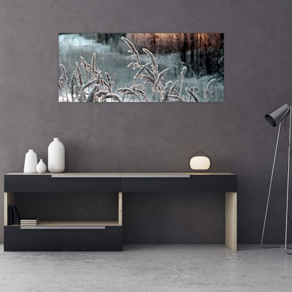 Slika - Smrznuta livada (120x50 cm)