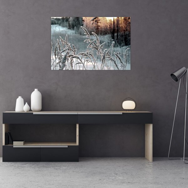 Slika - Smrznuta livada (90x60 cm)
