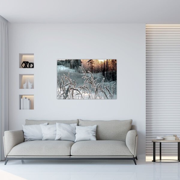 Slika - Smrznuta livada (90x60 cm)