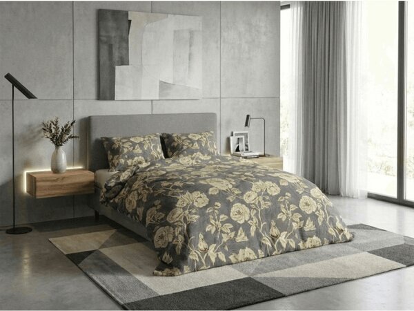 Flanel posteljina LUXFLOWER siva Dimenzije posteljine: 70 x 90 cm | 140 x 200 cm