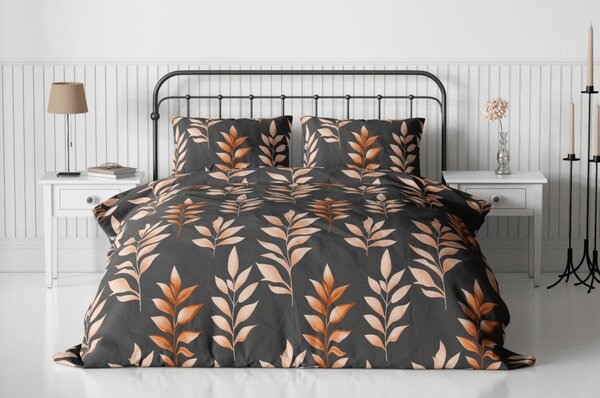 Flanel posteljina DERAMI siva Dimenzije posteljine: 70 x 90 cm | 140 x 200 cm
