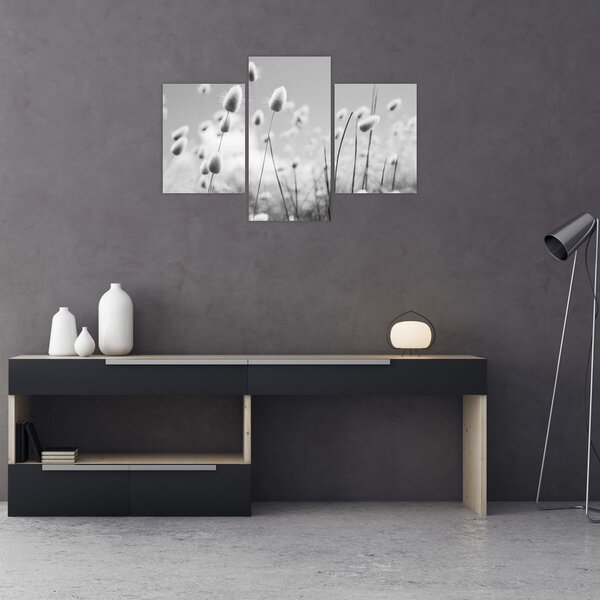 Slika - Boho trava od zečjeg repa (90x60 cm)