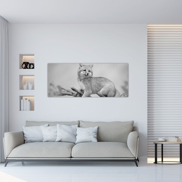 Slika - Siva lisica (120x50 cm)