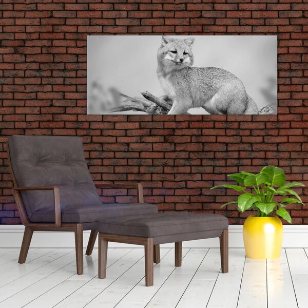 Slika - Siva lisica (120x50 cm)