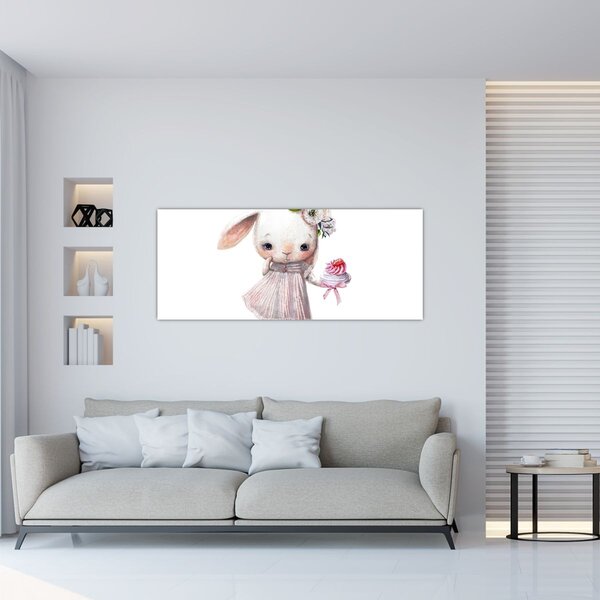 Slika - Akvarelna životinja N⁰1 (120x50 cm)