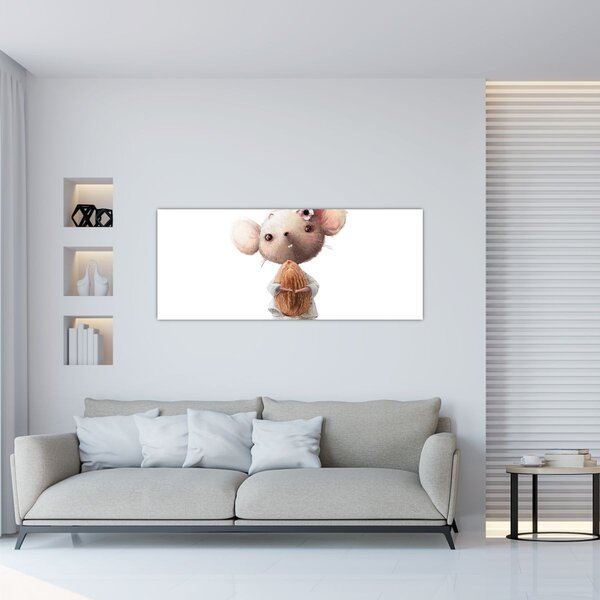 Slika - Akvarelna životinja N⁰2 (120x50 cm)