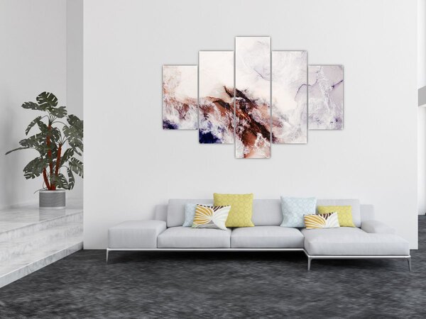 Slika - Ljubičasti mramor N⁰1 (150x105 cm)