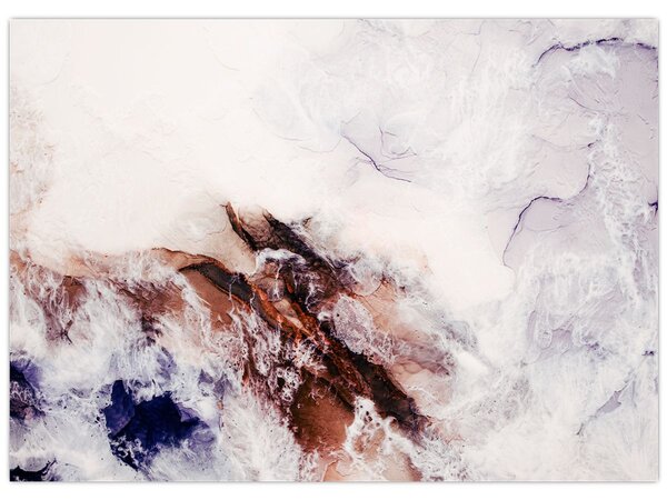 Slika - Ljubičasti mramor N⁰1 (70x50 cm)