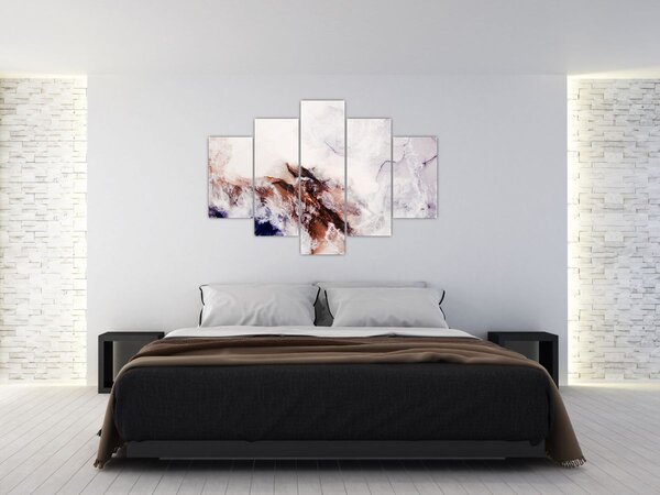 Slika - Ljubičasti mramor N⁰1 (150x105 cm)