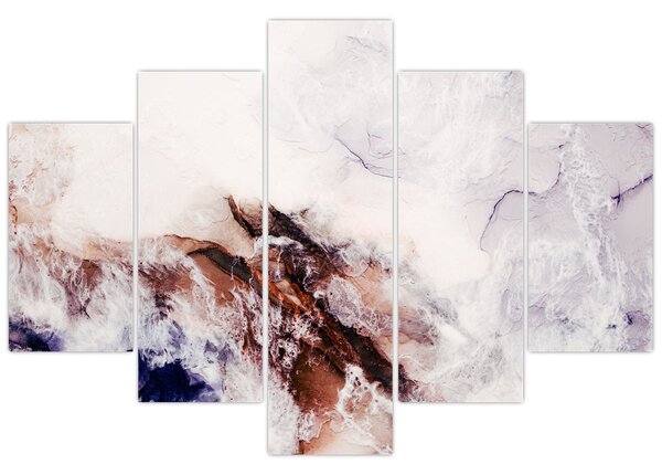 Slika - Ljubičasti mramor N⁰1 (150x105 cm)